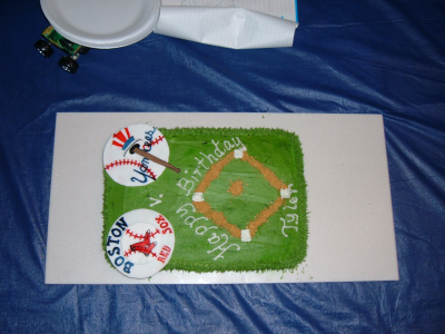 Tyler's Baseball cake